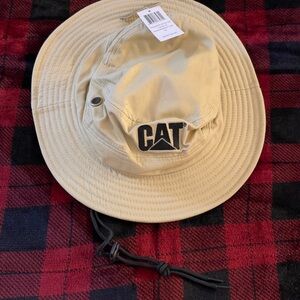 CAT khaki Bucket Hat Unisex